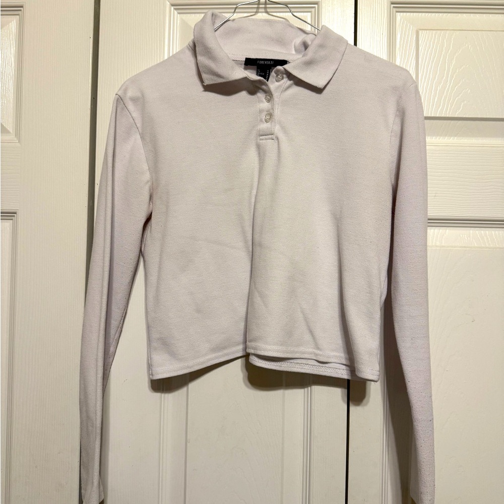 Forever 21 Long sleeve collar shirt